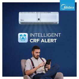 Midea 36K 2* Santis Mega, 3 Ton 2 Star Inverter Split AC with High Ambient Working, Refrigerant Leakage Detector and 4-in-1 Gear Control, White