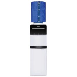 Haier HWD-3MPFMR With Refrigerator Water Dispenser with Large Dispensing Space, Black/White