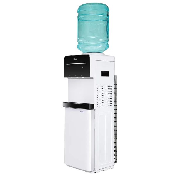 Haier HWD-3MPFMR With Refrigerator Water Dispenser with Large Dispensing Space, Black/White