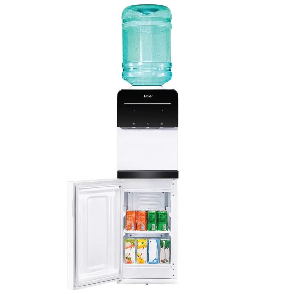 Haier HWD-3MPFMR With Refrigerator Water Dispenser with Large Dispensing Space, Black/White