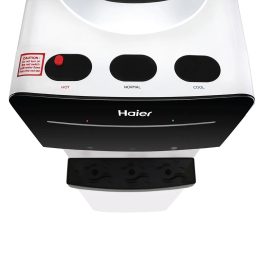 Haier HWD-3MPFMR With Refrigerator Water Dispenser with Large Dispensing Space, Black/White