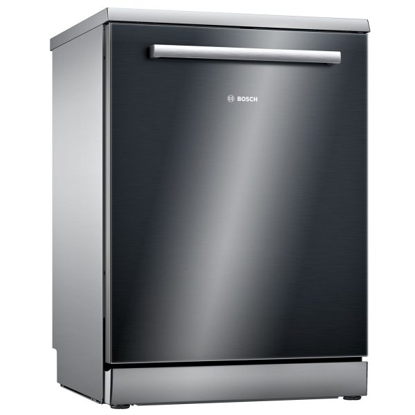 Bosch SMS4HMB62T, 15 Place Freestand Dishwasher with Eco Silence Drive, Aqua Sensor, Automatic Detergent Detector and Wi-Fi Supported, Black