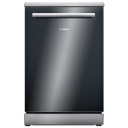 Bosch SMS4HMB62T, 15 Place Freestand Dishwasher with Eco Silence Drive, Aqua Sensor, Automatic Detergent Detector and Wi-Fi Supported, Black