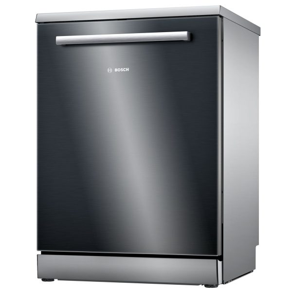 Bosch SMS4HMB62T, 15 Place Freestand Dishwasher with Eco Silence Drive, Aqua Sensor, Automatic Detergent Detector and Wi-Fi Supported, Black