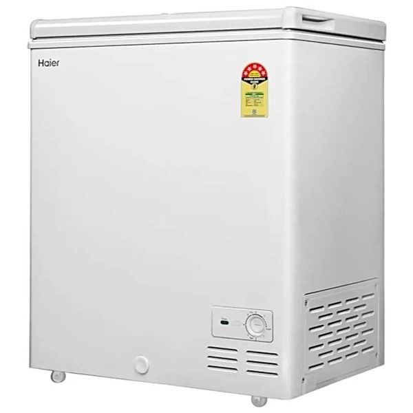 Haier HFC-145SM5 Single Door Convertible Deep Freezer, White