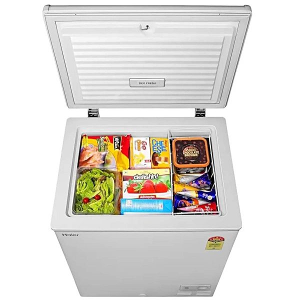 Haier HFC-145SM5 Single Door Convertible Deep Freezer, White