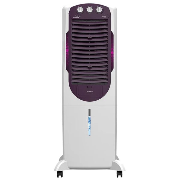 V-Guard Arido 35L Tower Air Cooler with Honeycomb Pads and 4D Air Circulation ,White