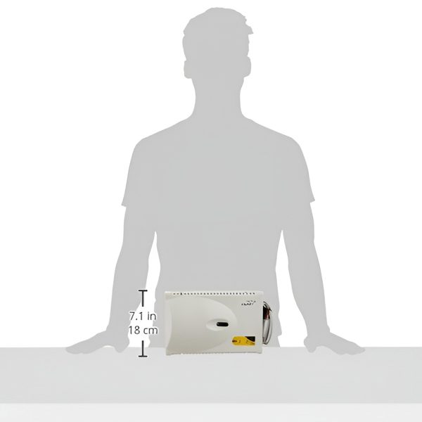 Vguard VG400, Stabilizer for 1.5 Ton AC with Low and High Voltage Cut-off Protection, Intelligent time delay system, Built in Thermal Overload Protection and 3 Year Warranty, White