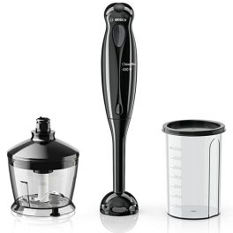 Bosch MS1BG1021I, 400 Watt Hand Blender with Anti Splash Function with Blade Sheild, Stainless Steel Knife and easy blending with a touch of a button, Grey