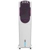 V-Guard Aikido 50L Tower Air Cooler with Honeycomb Pads & 4D Air Circulation, White