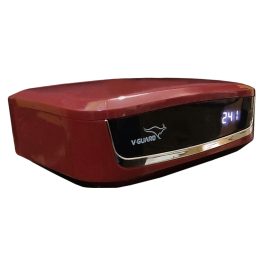 Vguard VSDI50, Stabilizer for Up-To 450 Litre with Digital Display System, Intelligent time delay System, ABS Cabinet and 5 Years Warranty, Red Cherry