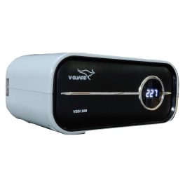 Vguard VSDI100, Stabilizer for Up-To 900 Litre with Digital Display System, Intelligent time delay System, ABS Cabinet and 5 Years Warranty, Grey
