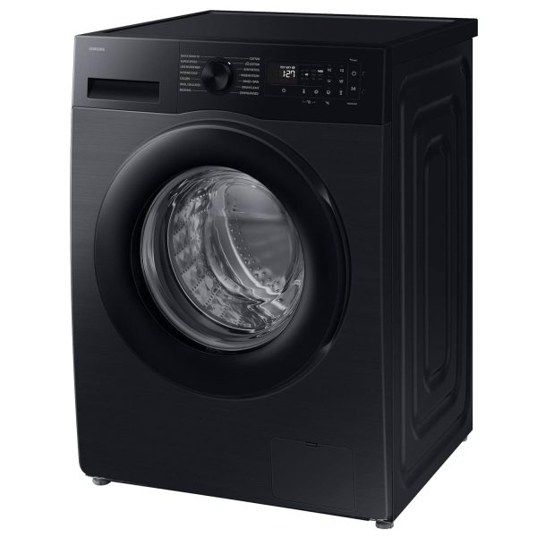 Samsung WW12DG5B24ABTL, 12 KG Fully Automatic Front Load Machine with 5 Star Rating, In-built Heater, Wi-Fi, 39 Minute Wash and 20 Year Compressor Warranty, Black