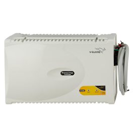 Vguard VG500, Stabilizer for 2 Ton AC with Low and High Voltage Cut-off Protection, Intelligent time delay system, Built in Thermal Overload Protection and 3 Year Warranty, White