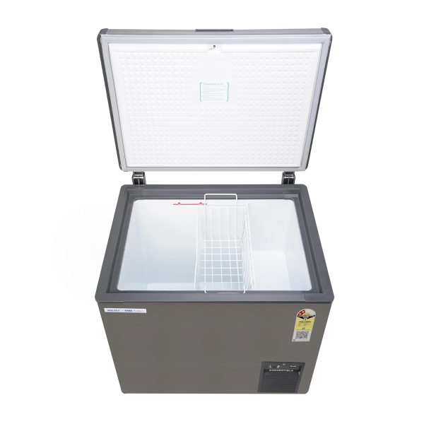 Voltas CVF205SA2 Single Door Convertible Deep Freezer with 2 Star, Grey