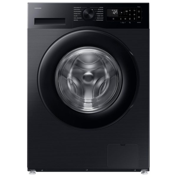 Samsung WW12DG5B24ABTL, 12 KG Fully Automatic Front Load Machine with 5 Star Rating, In-built Heater, Wi-Fi, 39 Minute Wash and 20 Year Compressor Warranty, Black