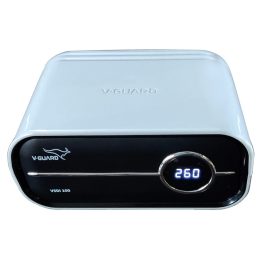 Vguard VSDI100, Stabilizer for Up-To 900 Litre with Digital Display System, Intelligent time delay System, ABS Cabinet and 5 Years Warranty, Grey