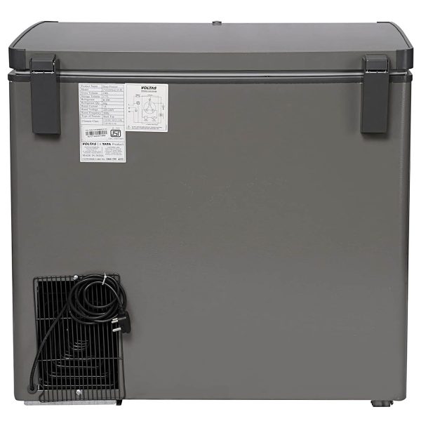 Voltas CVF205SA2 Single Door Convertible Deep Freezer with 2 Star, Grey