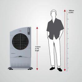 Kenstar 50L Desert Air Cooler(Slimline HC 50, Grey)
