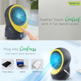 Symphony-Buddy-Mini-Portable-Tabletop-Air-Cooler-for-Home-and-Office-with-Whisper-Quiet-Operation-and-Touch-Control-Yellow-0-0