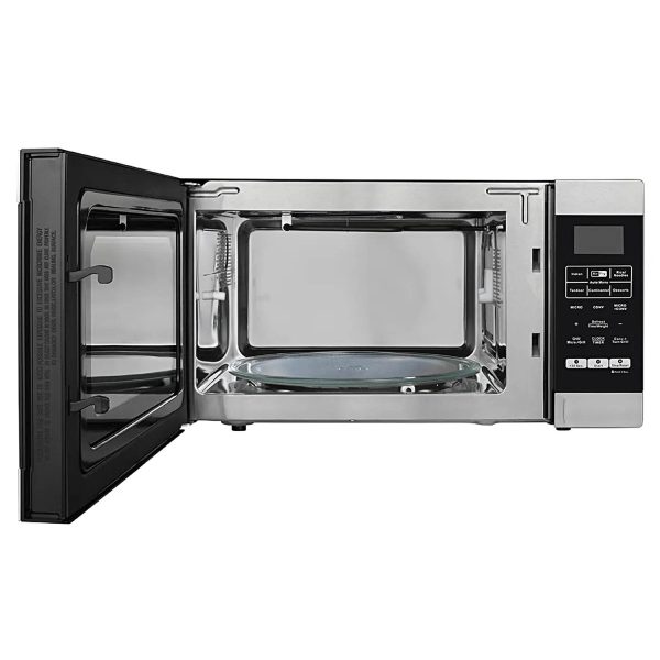 Haier HIL3001ARSB, 30 Litre Convection Microwave with In-built Air Fryer Function, Motorized Rotisserie and Stainless Steel Cavity, Black