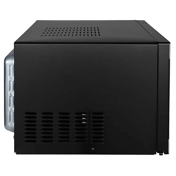 Haier HIL3001ARSB, 30 Litre Convection Microwave with In-built Air Fryer Function, Motorized Rotisserie and Stainless Steel Cavity, Black