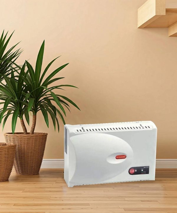 Vguard VG400, Stabilizer for 1.5 Ton AC with Low and High Voltage Cut-off Protection, Intelligent time delay system, Built in Thermal Overload Protection and 3 Year Warranty, White
