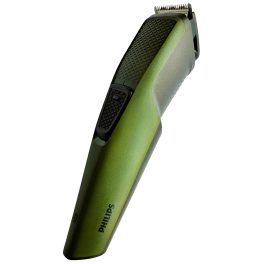 Philips BT1213/15, Beard Trimmer with Stainless Steel Blade, 30 Minute Runtime and 4 Length Settings, Green/Black