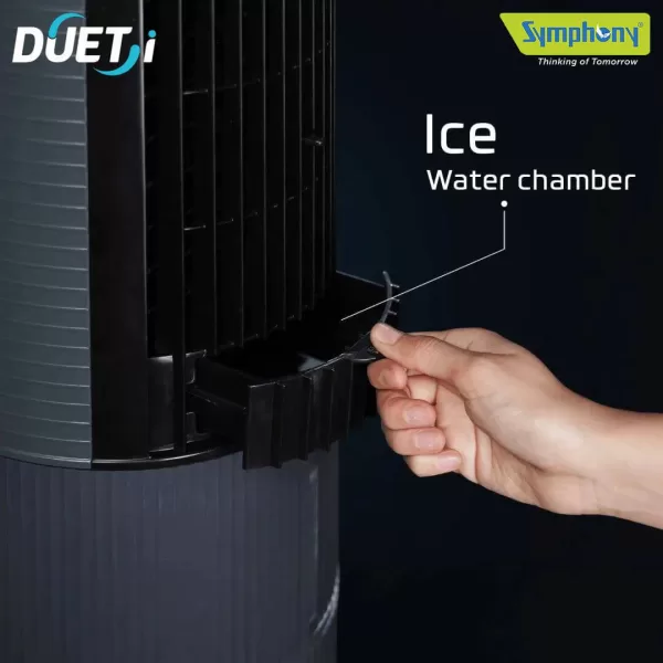 Symphony Duet-I Cooling Fan, Grey