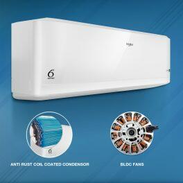 Whirlpool Supreme Cool 2 Ton 3 Star Inverter Split AC with 5-in-1 Convertible, White