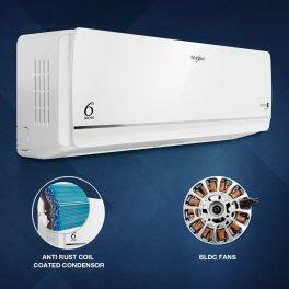 Whirlpool 3D Cool 1.5 Ton 5 Star Inverter Split AC with 5 in 1 Convertible, White