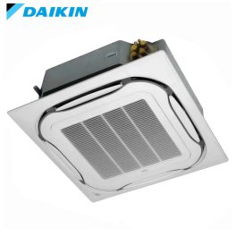 Daikin 2 Ton 3 Star, 4 Way Inverter Cassette AC with Auto Restart Feature, White, FCVFQ71AV16