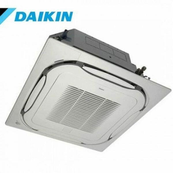 Daikin FCQF48ARV16 3.8 Ton 4 Star Non-Inverter Cassette AC with Fresh Air Intake, White