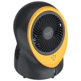 Symphony Mini Portable Air Cooler with Touch Control, 3 Speed Adjustable Mode, Adjustable Air Outlet & Water/Ice Inlet, Yellow, Buddy