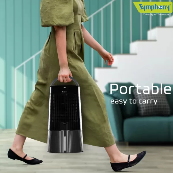 Symphony Duet-I Cooling Fan, Grey