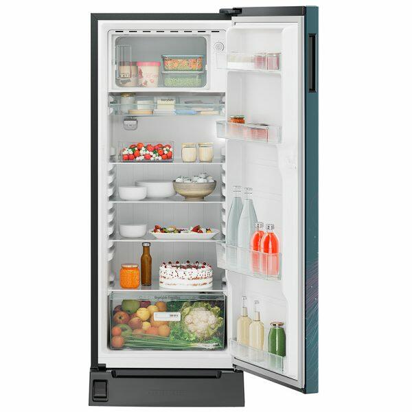 Liebherr 222L 5 Star Inverter,Direct Cool, Handsfree Open with Foot Pedal,Pocket Handle,Single Door Refrigerator,20 Yrs Warranty on Compressor, Freezer 22L (DFPTSE 2231)