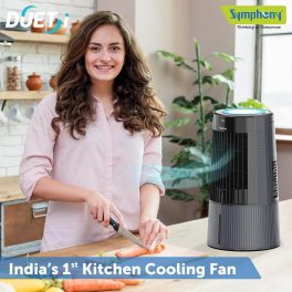 Symphony Duet-I Cooling Fan, Grey