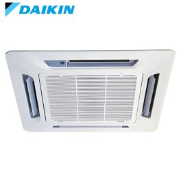 Daikin 2 Ton 3 Star, 4 Way Inverter Cassette AC with Auto Restart Feature, White, FCVFQ71AV16