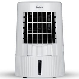 Symphony Duet Mini Personal Air Cooler with 8 Hours Battery, White