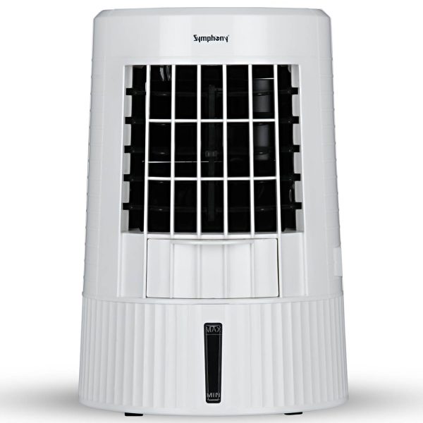 Symphony Duet Mini Personal Air Cooler with 8 Hours Battery, White