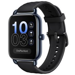 Oneplus OPBBE221, Oneplus Nord Watch with 1.78 Amoled Display, 60 Hz Refresh Rate, 10 Days Battery, Heart Rate and Stress Monitor, Deep Blue