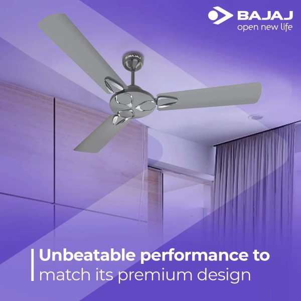 Bajaj Novella 1200MM, 48 Inch Ceiling Fan with 100% Copper Motor and Anti Dust Coating