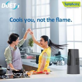 Symphony Duet-I Cooling Fan, Grey