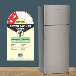 Liebherr TCPSiB 2401 245L 2 Star inverter Double Door Refrigerator, 20 Years Warranty on Compressor, Silver steel