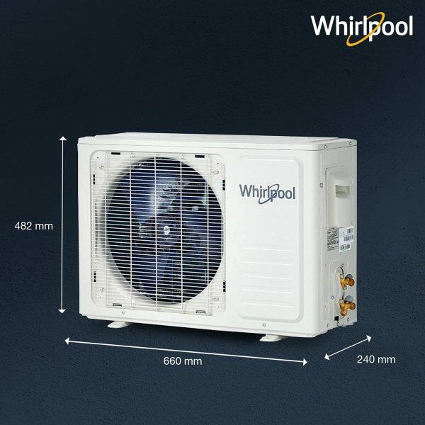 Whirlpool Supreme Cool 2 Ton 3 Star Inverter Split AC with 5-in-1 Convertible, White