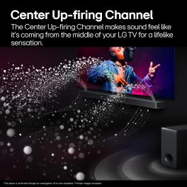 LG S77TY, 400 Watts with 3.1.2 Channel Speaker with Dolby Atmos and Wireless Subwoofer, Black