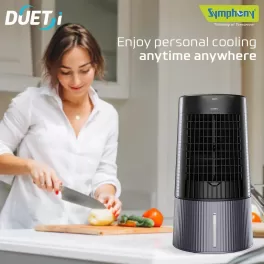 Symphony Duet-I Cooling Fan, Grey