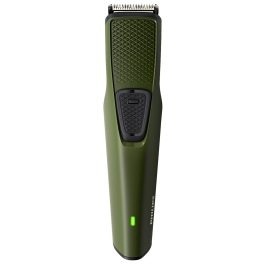 Philips BT1213/15, Beard Trimmer with Stainless Steel Blade, 30 Minute Runtime and 4 Length Settings, Green/Black