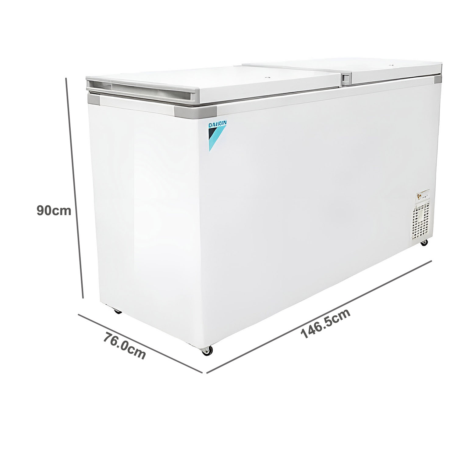 Daikin 405L Combo Cooler with More Surface Contact And Large Heat Exchange Area, Four Side Faster Cooling, Uniform Temperature, 4 Year Manufacturer Warranty, White, CRCB45DDARV16 Daikin 405L Combo Cooler with More Surface Contact And Large Heat Exchange Area, Four Side Faster Cooling, Uniform Temperature, 4 Year Manufacturer Warranty, White, CRCB45DDARV16