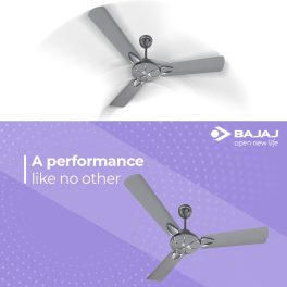 Bajaj Novella 1200MM, 48 Inch Ceiling Fan with 100% Copper Motor and Anti Dust Coating